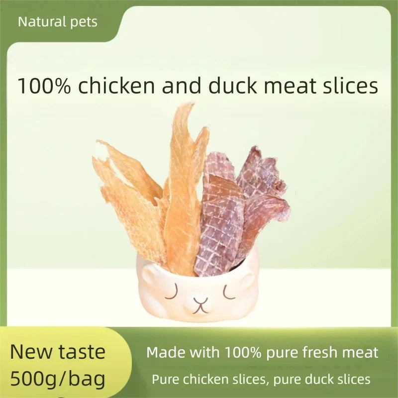 Pet dog dog snacks chicken jerky dog training reward chicken nuggets golden retriever teddy medium and large dogs universal