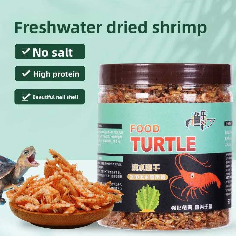 Nai chong Small Pet Freeze-Dried Treats-Chicken Breast,Salmon&Shrimp Protein Cubes for Hamsters,Fish&Turtles - All-Natural Snack