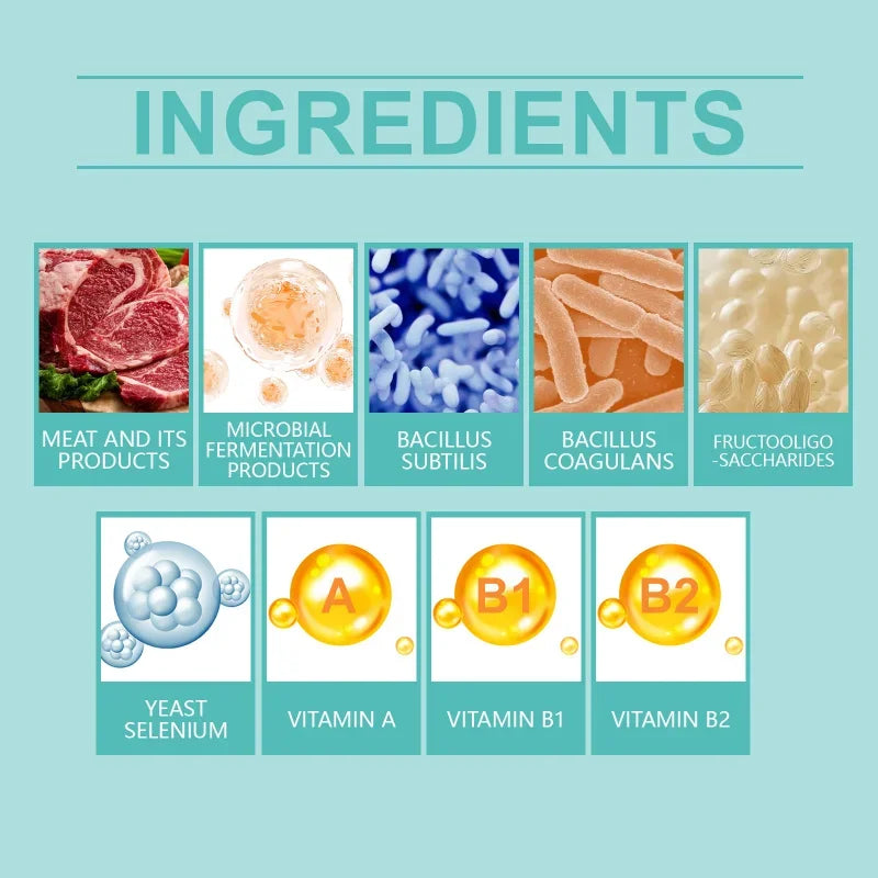 Nutritional Cat Probiotic Tablets Supports Gut Health Balances Digestion Boosts Immunity Enhances Vision Skin Health Pet Care