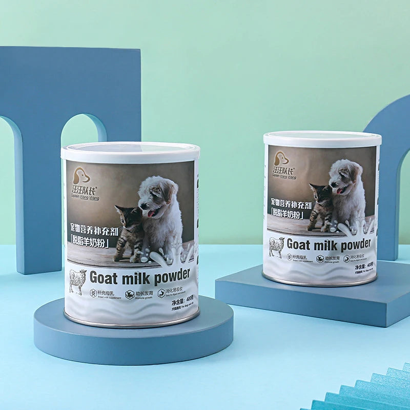 Special goat milk powder for pets, puppies, puppies, adult dogs, nutrition, calcium supplementation, probiotics, newborn pets