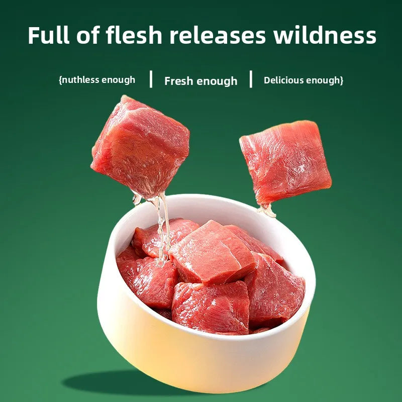 Nai chong Small Pet Freeze-Dried Treats-Chicken Breast,Salmon&Shrimp Protein Cubes for Hamsters,Fish&Turtles - All-Natural Snack