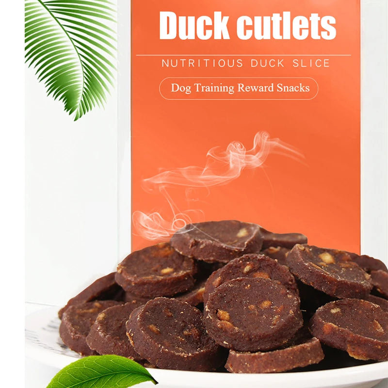 Dog Training Rewards Dog Snacks Duck Meat Cake Teddy Golden Retriever Bago Labrador Pet Food Snacks